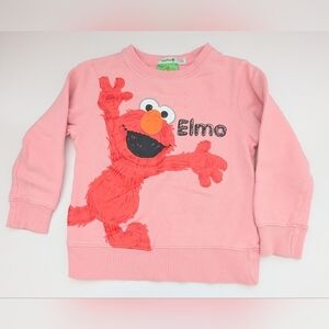 Sesame Street Elmo Kids' (Size 4-6 Years Old) Sweatshirt/Sweater/Top
